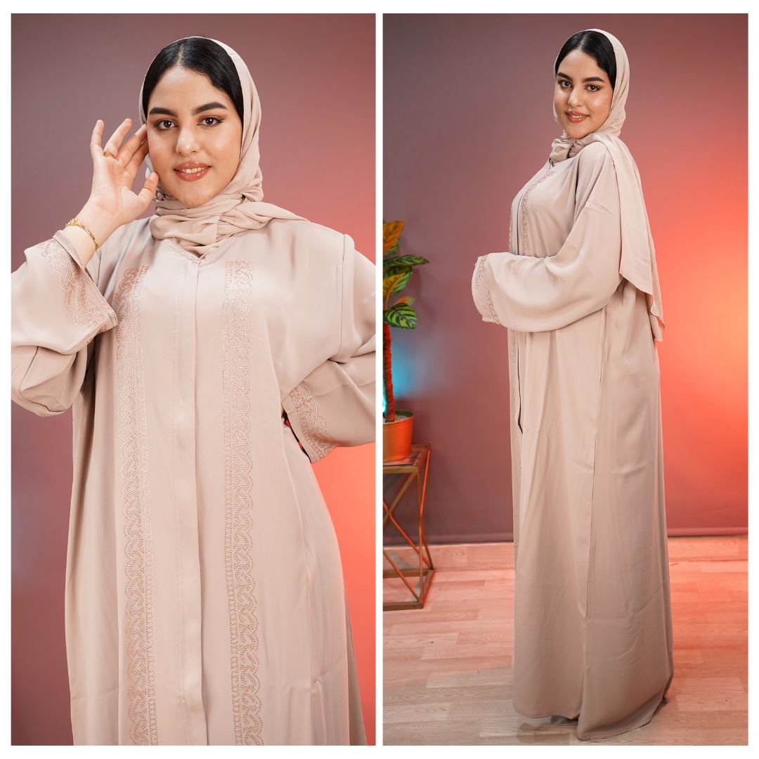 عباية إماراتية بالفولار