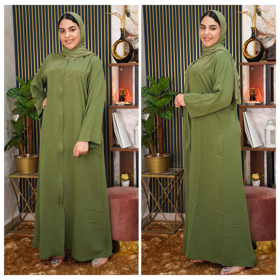 عباية نور إماراتية بالفولار