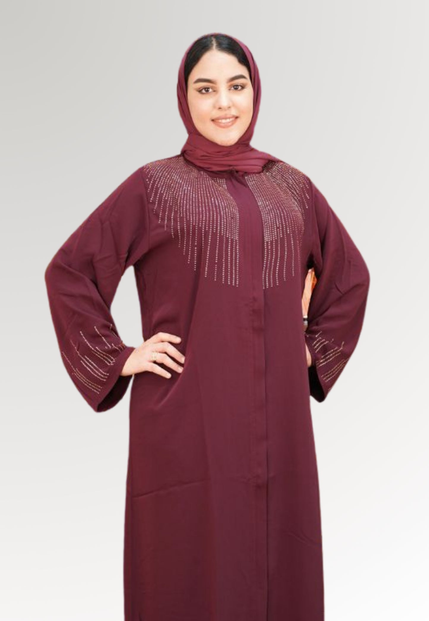 عباية نور إماراتية بالفولار